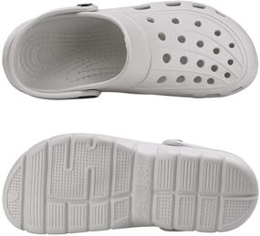 img 2 attached to Outdoor Lightweight Convenient Slippers U821ELDDX4 Beige 44 Men's Shoes