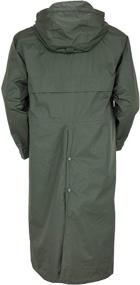 img 3 attached to Outback Trading Company 2406 Pak-A-Roo Duster: Waterproof, Windproof and Seam-Sealed Long Sleeve Rain Coat for Unisex