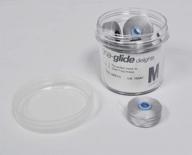 🧵 grey fil-tec magna-glide delights bobbin jar logo