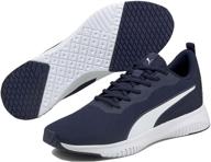 puma men's flyer running black 👟 athletic shoes: superior performance and style for men логотип