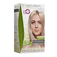 naturigin permanent hair color: achieve the perfect lightest ash blonde shade logo