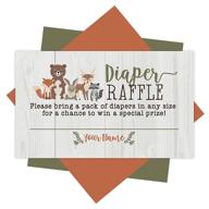 shower diaper raffle tickets games baby stationery for invitations logo