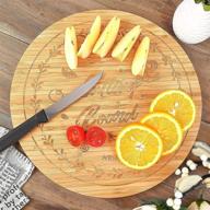 menesia bamboo cutting charcuterie serving logo