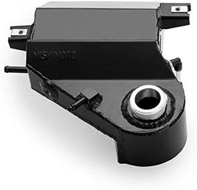 img 4 attached to 🚘 Mishimoto MMRT-F2D-03BK Aluminum Degas Reservoir Tank: Ford 6.0 Powerstroke 2003-2007 Black - Compatible & Efficient