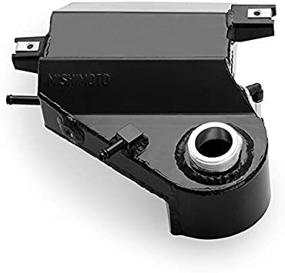 img 1 attached to 🚘 Mishimoto MMRT-F2D-03BK Aluminum Degas Reservoir Tank: Ford 6.0 Powerstroke 2003-2007 Black - Compatible & Efficient