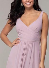 img 1 attached to 👗 Lilibridal V-Neck Chiffon Bridesmaid Dresses - Women's Clothing for Enhanced SEO