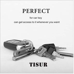 img 1 attached to 🔑 TISUR Key Holder for Keychain: Keeping Your Keys Organized and Secure