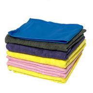 🧺 1-pound mix of eurow absorbent microfiber cleaning cloth reusable rags - ideal for all-purpose cleaning logo