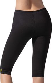 img 2 attached to Slimming Capri Pants for Women: HOT SHAPERS Yoga and Compression Leggings