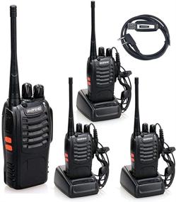 img 4 attached to 📻 BaoFeng BF-888S Two Way Radio - Pack of 4 with LED Flashlight & USB Programming Cable