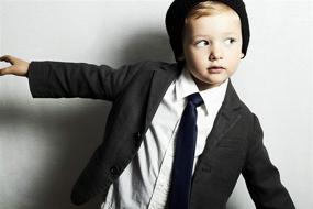 img 3 attached to 👔 SEO-Optimized: Navisima Pre Tied Ties for Kids, Toddlers & Boys' Accessories Neckties
