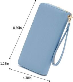 img 2 attached to WOZEAH Womens Blocking Leather Color 12 Women's Handbags & Wallets and Wallets