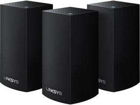 img 1 attached to Linksys Velop AC1200 Dual-Band Whole Home WiFi Intelligent Mesh System, 3-Pack Black (Discontinued by Manufacturer) - Find Limited Stock Now!