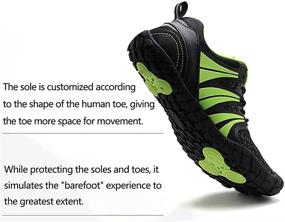 img 1 attached to Barefoot Minimalist Running Training Women's Shoes by Oranginer: Optimal Comfort and Performance