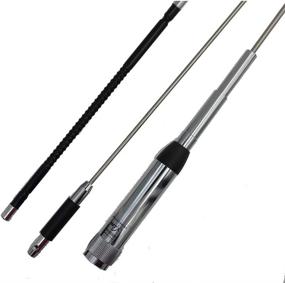 img 3 attached to 📻 HH-9000 Quad Band Mobile Radio Antenna Dual Band High-Performance Antenna HH-9000 for TYT TH-9800, QYT KT-980 Plus, 7900D, KT-8900 Car Radios - Includes Clip and 5m Cables