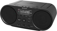 🎵 sony zs-ps50 portable cd boombox player with digital tuner, am/fm radio, usb playback, audio input, mega bass reflex, and stereo sound system - black logo