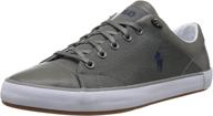 👟 polo ralph lauren jerom charcoal men's fashion sneakers logo