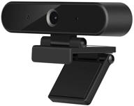 📹 full hd webcam with built-in mic for pc/mac, high-def camera for streaming/video calling/recording/conferencing/gaming skype/youtube/zoom/facetime logo