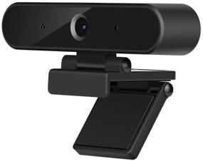 img 4 attached to 📹 Full HD Webcam with Built-in Mic for PC/Mac, High-Def Camera for Streaming/Video Calling/Recording/Conferencing/Gaming Skype/YouTube/Zoom/Facetime