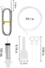 img 3 attached to Efficient 6 Pcs Refrigerator Drain Hole Clog 🧊 Remover Tool: Reusable Fridge Dredging Kit for Clean Drain Outlet