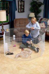 img 1 attached to Optimized Small 🐾 Animal PlayPen by Marshall