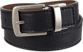 img 3 attached to 👖 Levis Reversible Beveled Medium Inch Boys Belts: Versatile and Stylish Accessories