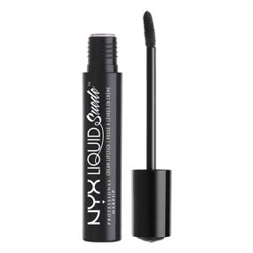 img 4 attached to 👽 NYX Liquid Suede Cream Lipstick in Alien Black