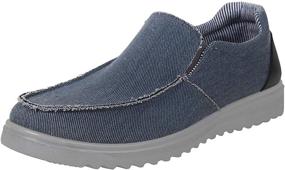 img 1 attached to 👟 Breathe Easy on Any Adventure with OUTDOOWALS Breathable Loafers: Lightweight & Anti-Slip