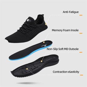 img 2 attached to SK·TRIP Lightweight Breathable Footwear Non Slip Women's Shoes for Athletic