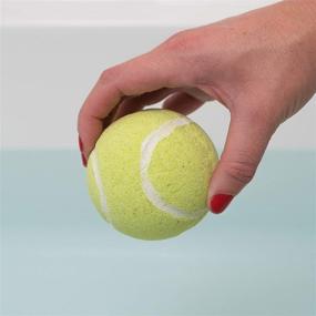img 1 attached to 🎾 Теннисные шары для ванны - 3 пакета крупных, 6 унций ароматных шариков для ванны - Идеальный подарок для теннисистов, женщин, девочек, дней рождения, тренеров, соперников, партнеров по паре, теннисистов старших классов, женских лиг.