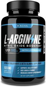 img 4 attached to Top-Quality L Arginine Supplement - 1920 MG, 120 VCAPS: AAKG Nitric Oxide Booster, L-Citrulline HCL, Beta Alanine, Essential Amino Acids for Energy, Muscle Growth, Heart Health, Vascularity & Stamina