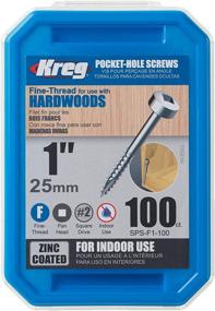 img 3 attached to 🔩 KREG Pocket Screws - 1 Inch, 6 Fine Thread