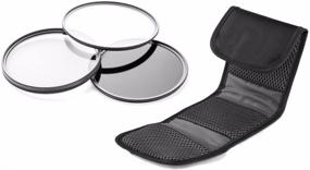 img 3 attached to 📸 3 Piece Lens Filter Kit (72mm) - Compatible with Sony Cyber-Shot DSC-RX10 III & IV - High Grade, Multi-Coated and Multi-Threaded