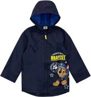 🐾 paw patrol boys' chase raincoat: sturdy and stylish protection for young adventure seekers logo