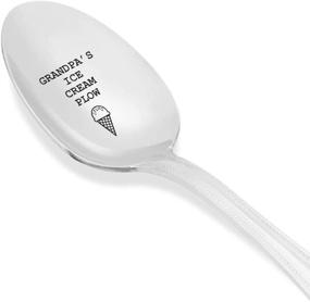 img 3 attached to 🍦 Grandpa's Ice Cream Plow - Best Selling Funny Gift for New Grandpa, Pregnancy Reveal to Grandparents, Dad's Ice Cream Spoon