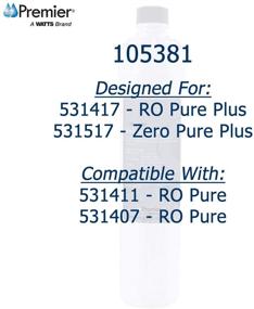 img 3 attached to The Ultimate Water Purification Solution: Watts Premier 105381 RO Pure Filter