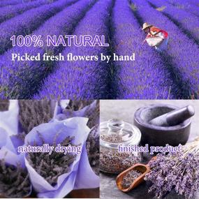 img 1 attached to 🌺 9 Bags Dried Flowers Herbs Kit for Soap and Candle Making - 100% Natural with Rose Petals, Lavender, Lilium, and More