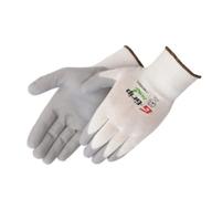 🧤 liberty g-grip nitrile foam palm coated plain knit gloves - xl gray (pack of 12) logo