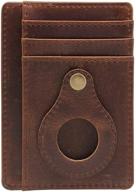 isamzan minimalist genuine multifunctional blocking men's accessories in wallets, card cases & money organizers логотип