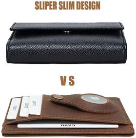 img 2 attached to ISamzan Minimalist Genuine Multifunctional Blocking Men's Accessories in Wallets, Card Cases & Money Organizers