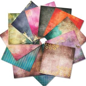 img 3 attached to Cardstock Single Sided Decorative Backgrounds Scrapbooking