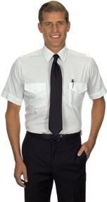 img 3 attached to 👕 Comfort and Style: Van Heusen Short Sleeve Aviator Men's Clothing Shirts