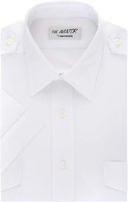 img 4 attached to 👕 Comfort and Style: Van Heusen Short Sleeve Aviator Men's Clothing Shirts