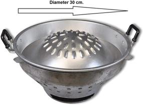 img 3 attached to Aluminum Charcoal Barbecue Topper30Cm Thailand