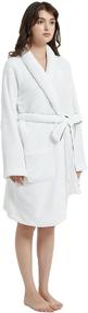 img 2 attached to Womens Elegant Bathrobe Length Ladies