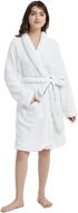 womens elegant bathrobe length ladies logo