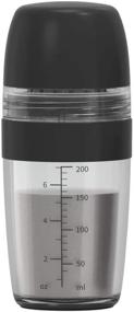 img 4 attached to 🥗 2 in 1 Salad Dressing Shaker Container: Citrus Juicer, Dripless Pour, Leak-free – Easy to Clean & Dishwasher Safe, BPA Free – Homemade Salad Dressing Bottle Mixer, 250ml (1Cup)