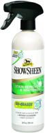 🐎 absorbine showsheen stain remover & whitener for horses, oxi-eraser stain lifters, 20oz логотип