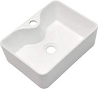 vessel sink rectangular rectangle bathroom logo