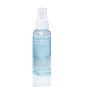 img 4 attached to 💼 Travel-Friendly Professional Makeup Brush Cleaner - Spray, Deep Clean, Quick-Dry, No-Wash Formula, 100 ml (3.38 oz)